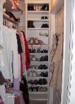 Shoe Shelves - Please note the finished edges on the unit