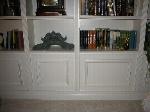 Bookcase Molding Detail - Fluted and Picture Molding